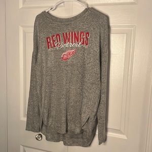 Women’s red wing sweater